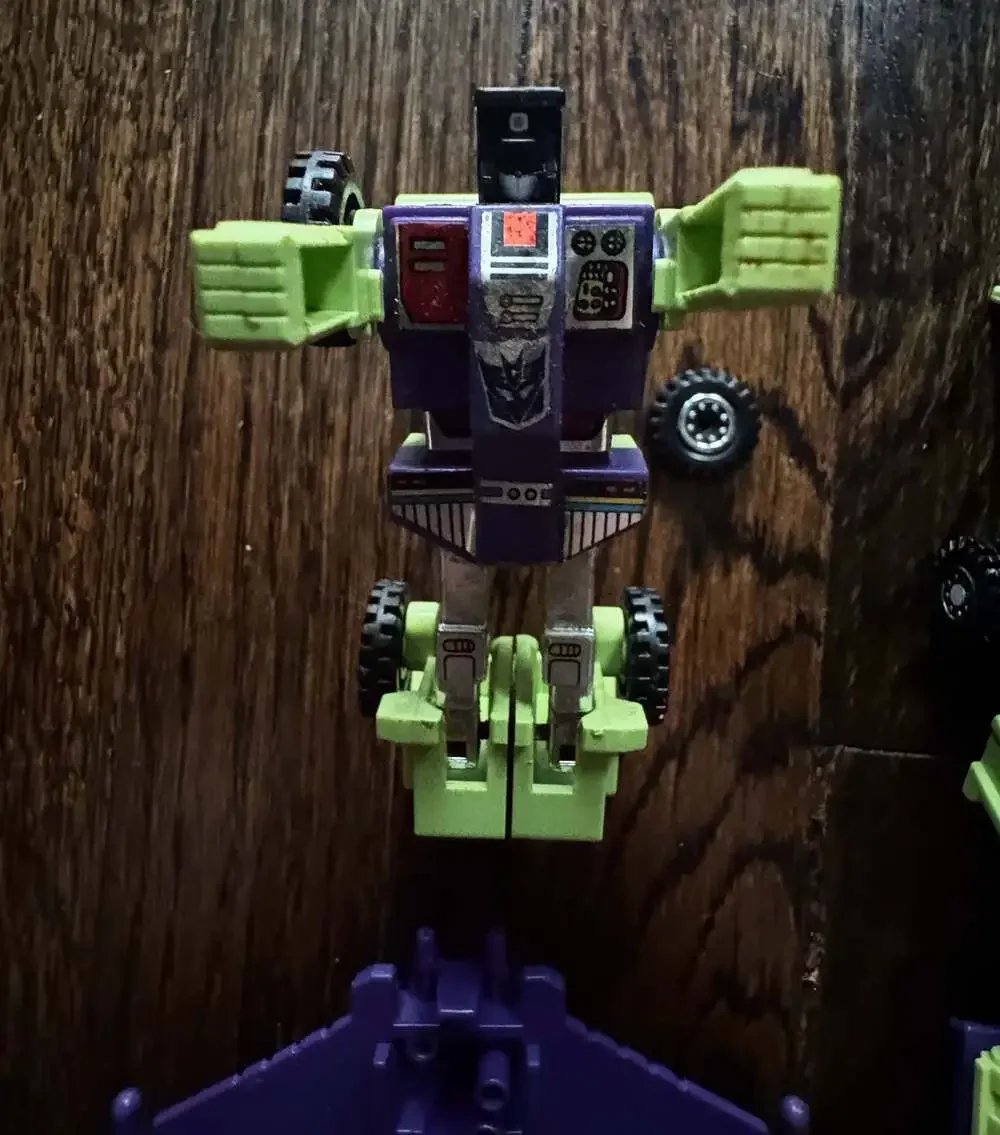 1985 Transformers G1 Decepticon Constructicons Long Haul Scrapper Devastator LOT